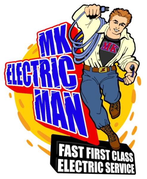 MK Electric Man Logo - Navigation